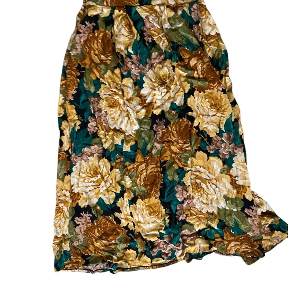 Michelle Stuart A-Line Skirt with Floral Print
